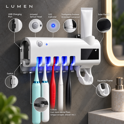 LUMEN UV-C Toothbrush Sanitising Station